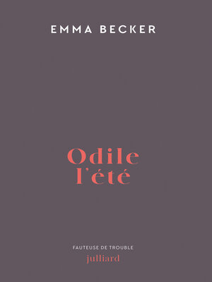 cover image of Odile l'été
